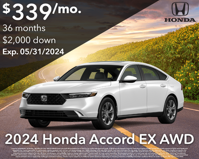 2024 Honda Accord EX AWD Automatic