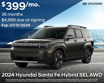 2024 Hyundai Santa Fe Hybrid SEL AWD